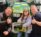 Devon & Cornwall Police tractor named 'Inspector Moors'
