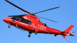 NI air ambulance marks 7 years since ‘first mission’ on family farm