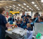 1,100 school children learn about Welsh red meat production