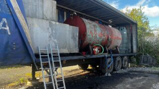 Vehicles seized at suspected fuel laundering plant in Co. Fermanagh