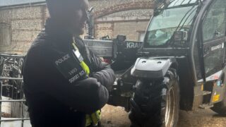Dorset police return stolen property to farmer