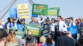 Thousands of Australian farmers protest at govt buildings