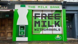 Arla to provide foodbanks with fridges full of dairy products