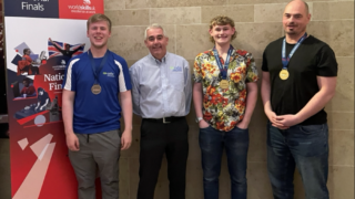 CAFRE students win gold at Worldskills National Finals