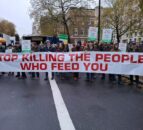 Farmers take part in London protest over tax changes