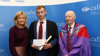 Awards presented to CAFRE agriculture apprenticeship students