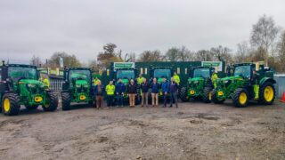 Six John Deere tractors issued for road maintenance in Devon