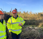 Minister Muir visits Tyrone forest devastated by storms