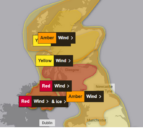 Storm Éowyn generates red weather warnings in NI and Scotland