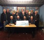 Armagh vintage club presents cheque for £4,800 to charity