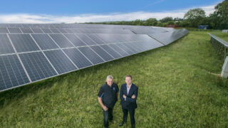 37ac solar farm powering Dale Farm’s cheddar cheese plant