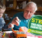 Farmers to use 'pre-loved' toys to protest inheritance tax