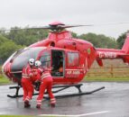 Father and son hospitalised following slurry accident