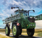 Latest BKT tyre improves crop sprayer efficiency