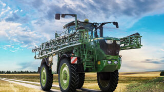Latest BKT tyre improves crop sprayer efficiency