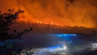 NI firefighters tackle 146 gorse fires in 3-day period