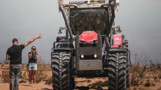 Massey Ferguson rallies a race-tuned 8S in Morocco