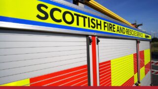 Scottish firefighters work overnight to curb Fraserburgh farm blaze