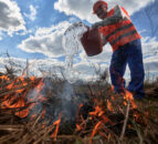 Glass bottles pose wildfire risk amid UK heatwave