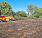 Gloucestershire's 'Funky Farmer' warns of fire risks after losing three fields