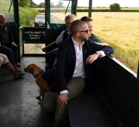 MPs visit arable farm to hear about impacts of Middle East conflict