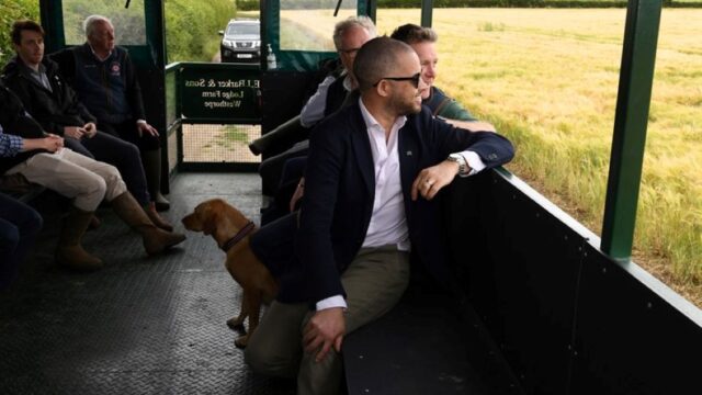 MPs visit arable farm to hear about impacts of Middle East conflict