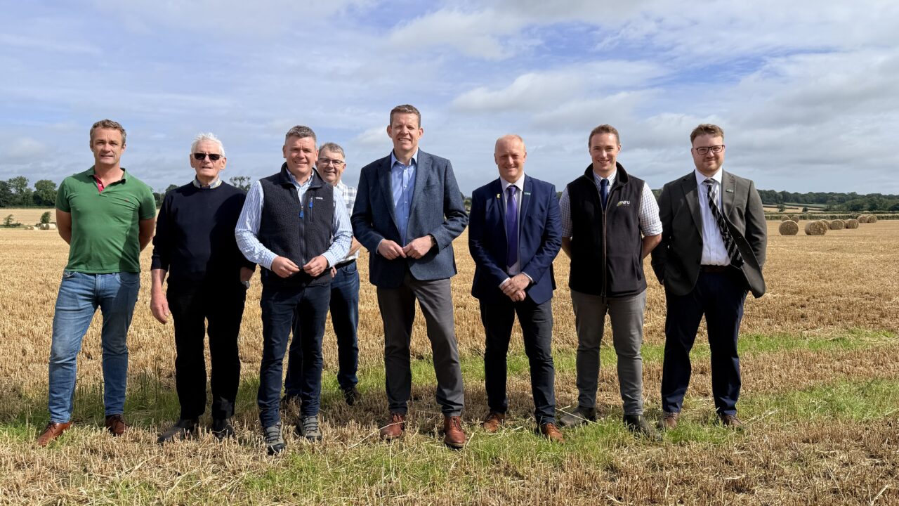 agriland.co.uk - Conor Galligan - Welsh First Minister visits farm as part of NFU Cymru campaign